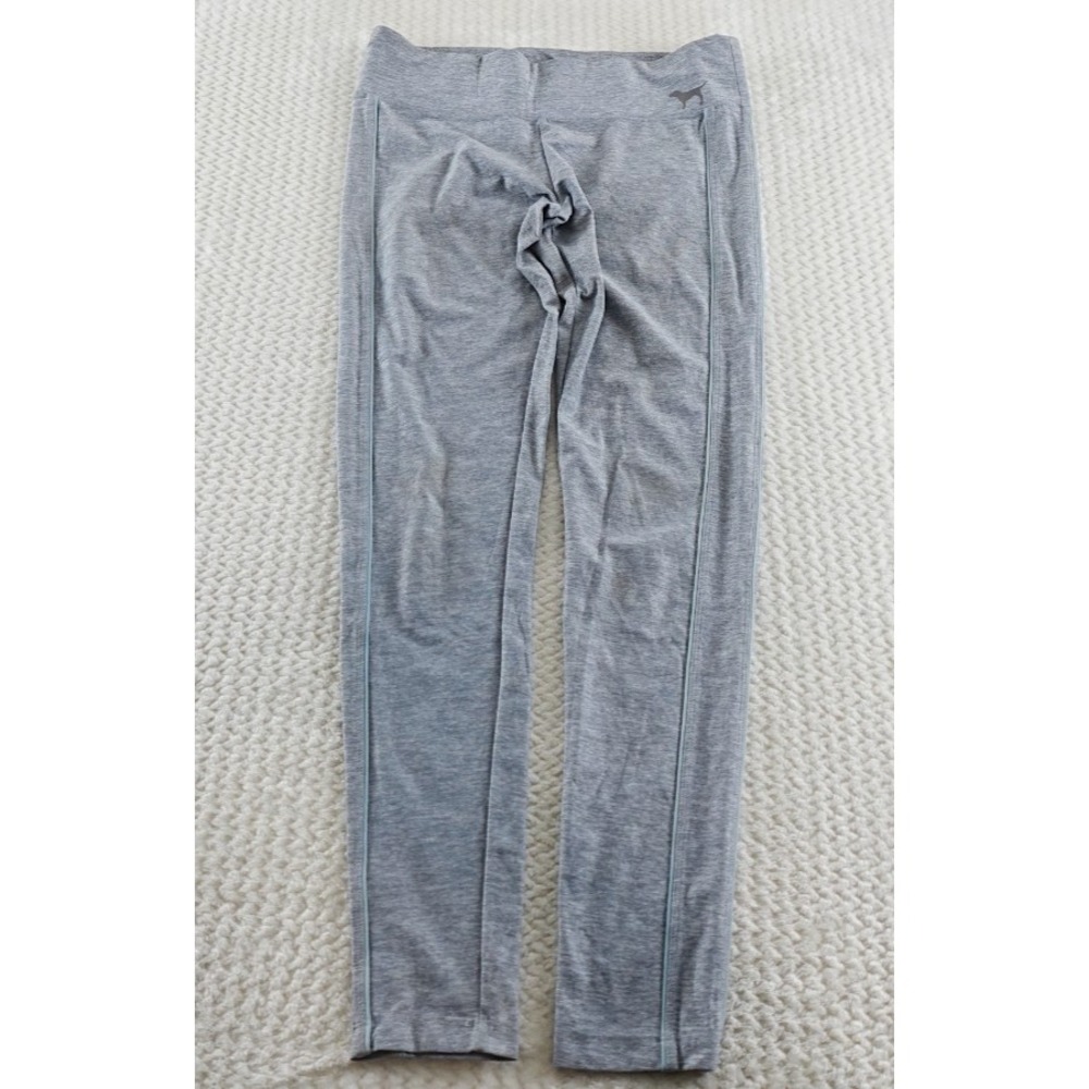 VICTORIA'S SECRET PINK, WOMEN'S GRAY POLY BL HEATHERED ULTIMATE LEGGINGS, SIZE S